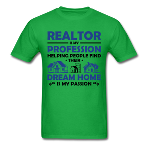Realtor Unisex T-Shirt - bright green