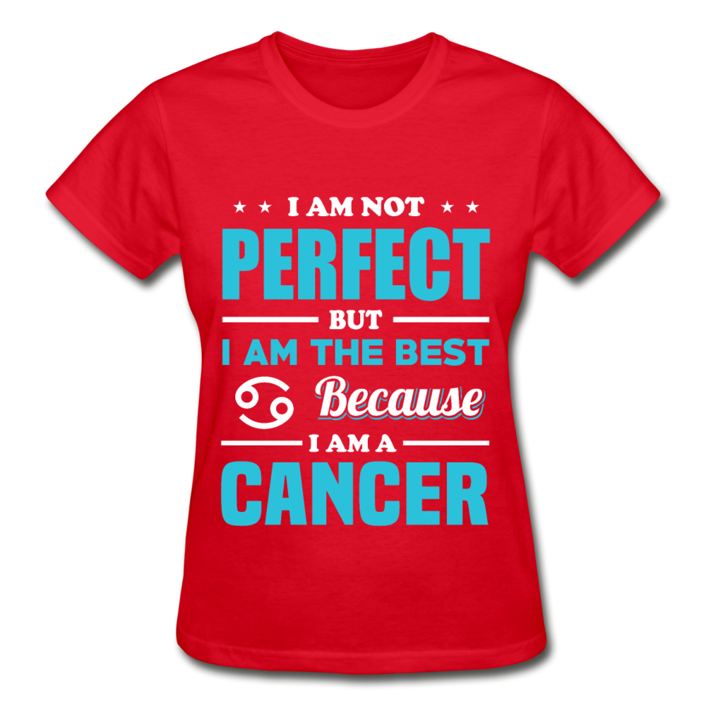 Cancer T-Shirt - red