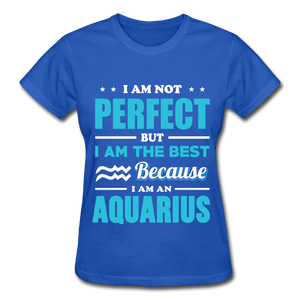 Aquarius T-Shirt - royal blue