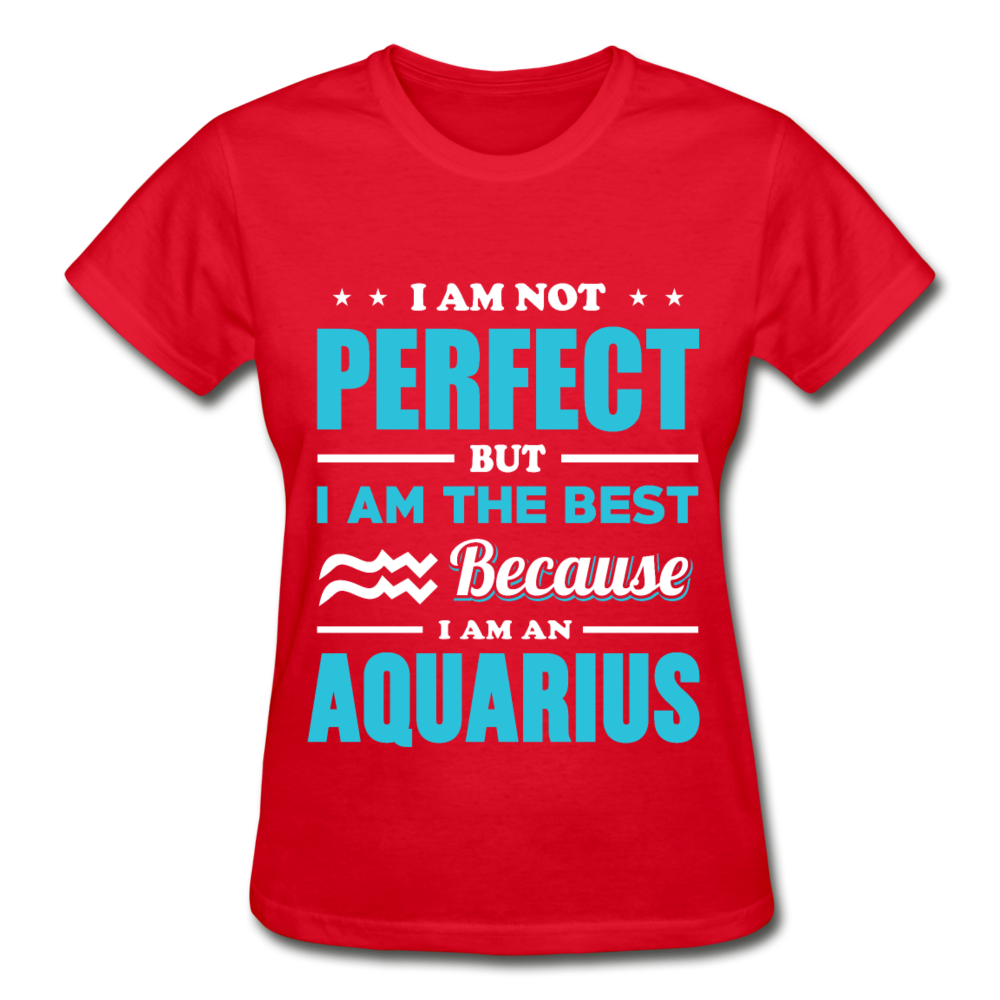 Aquarius T-Shirt - red