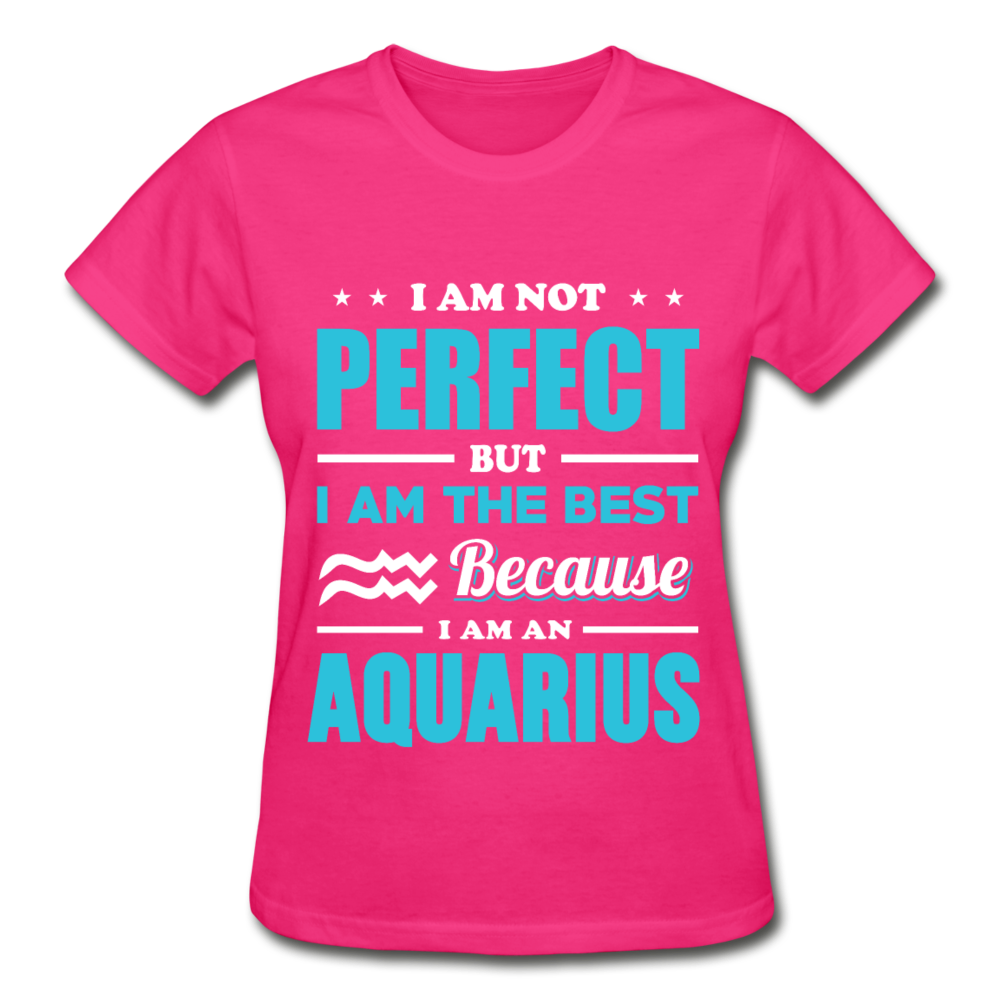 Aquarius T-Shirt - fuchsia