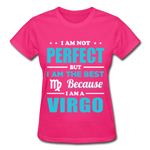 Virgo T-Shirt - fuchsia