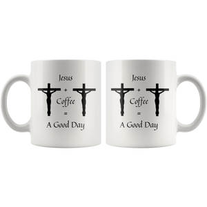 Jesus + Coffee Mug