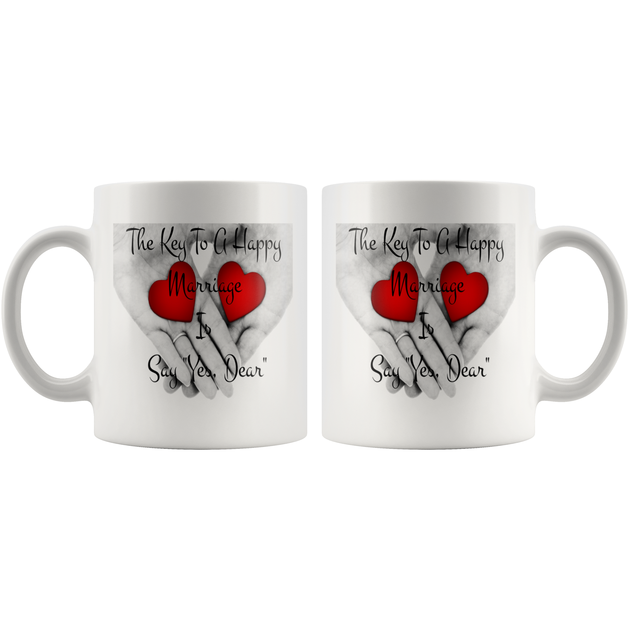 Key To Happy Marriage Mug