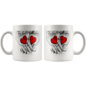 Key To Happy Marriage Mug