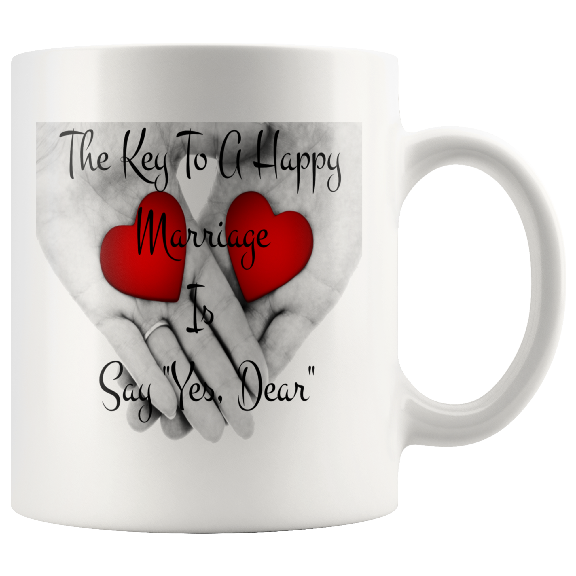 Key To Happy Marriage Mug