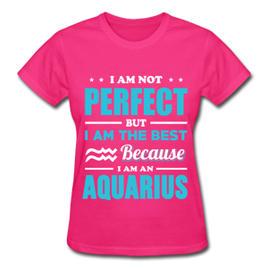 Aquarius T-Shirt - fuchsia