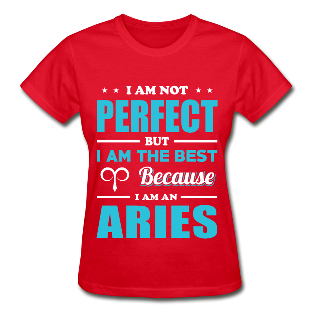 Aries T-Shirt - red