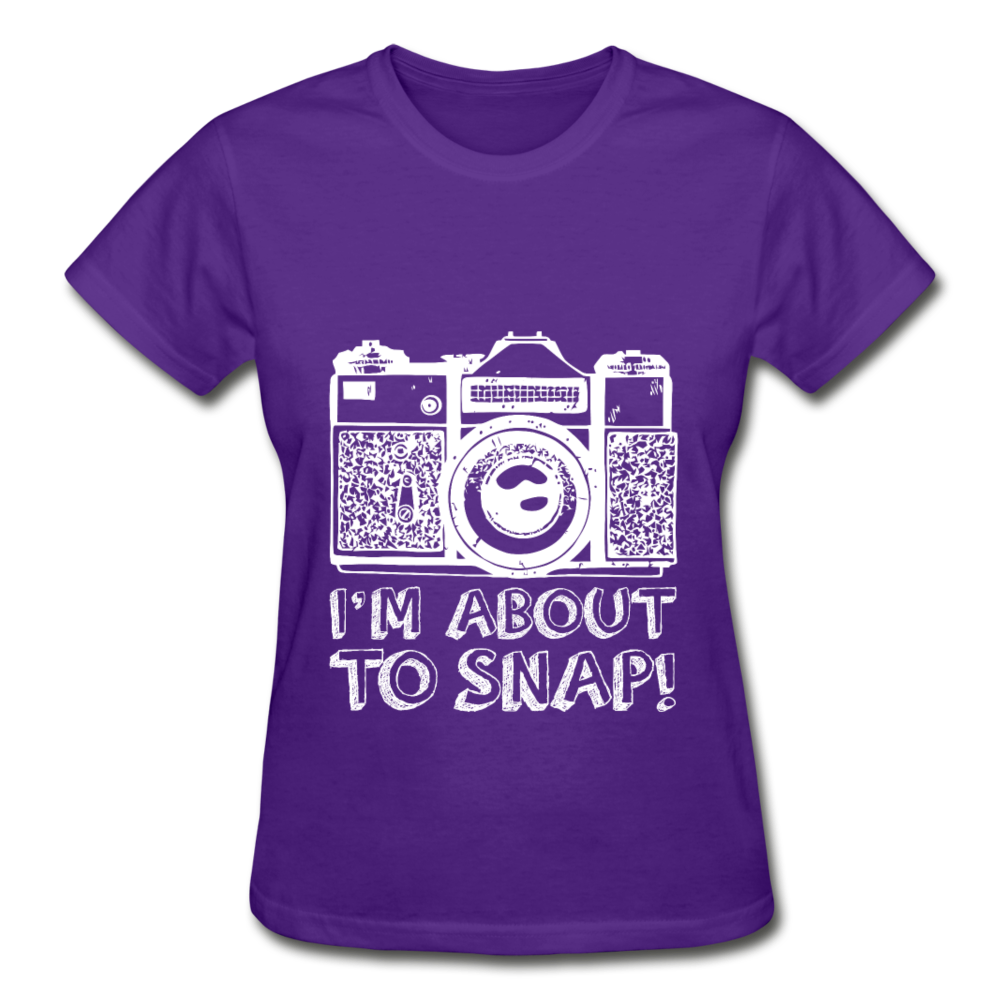 Photographer T-Shirt - purple