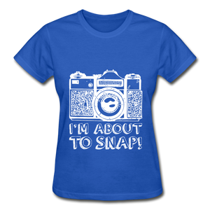 Photographer T-Shirt - royal blue