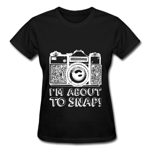 Photographer T-Shirt - black