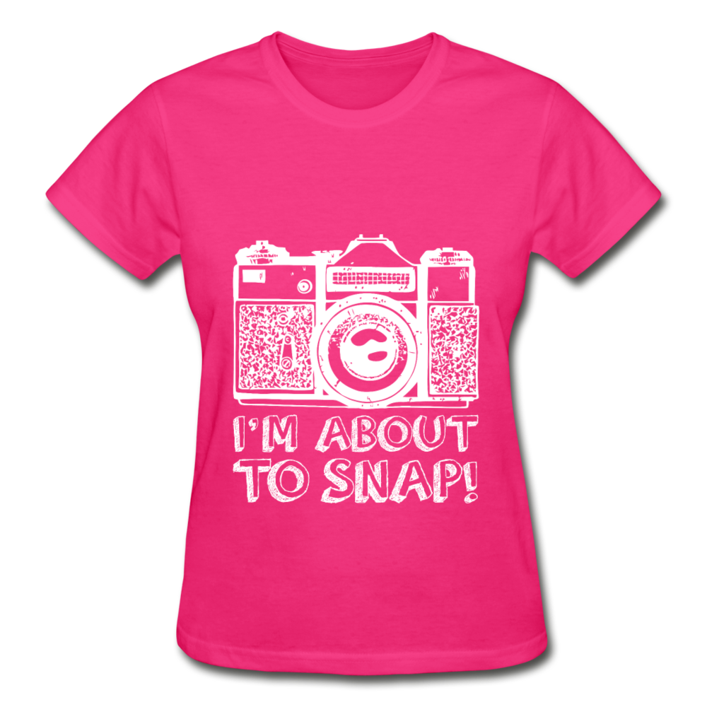 Photographer T-Shirt - fuchsia