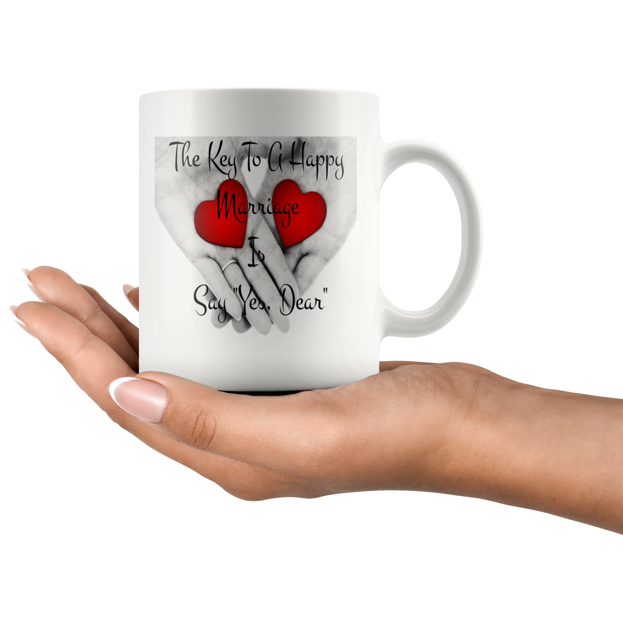 Key To Happy Marriage Mug